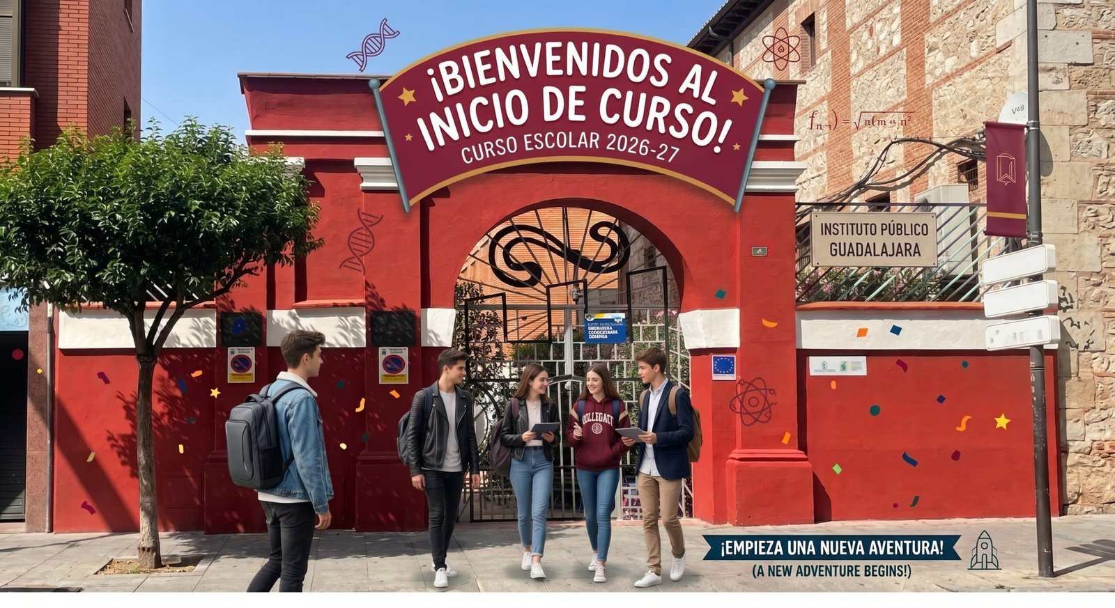 ¡Bienvenidos al Inicio de Curso 2026-27! - Instituto Público Guadalajara