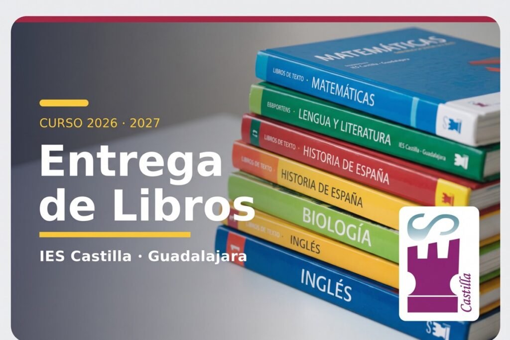 Entrega de libros del Banco de Libros IES Castilla