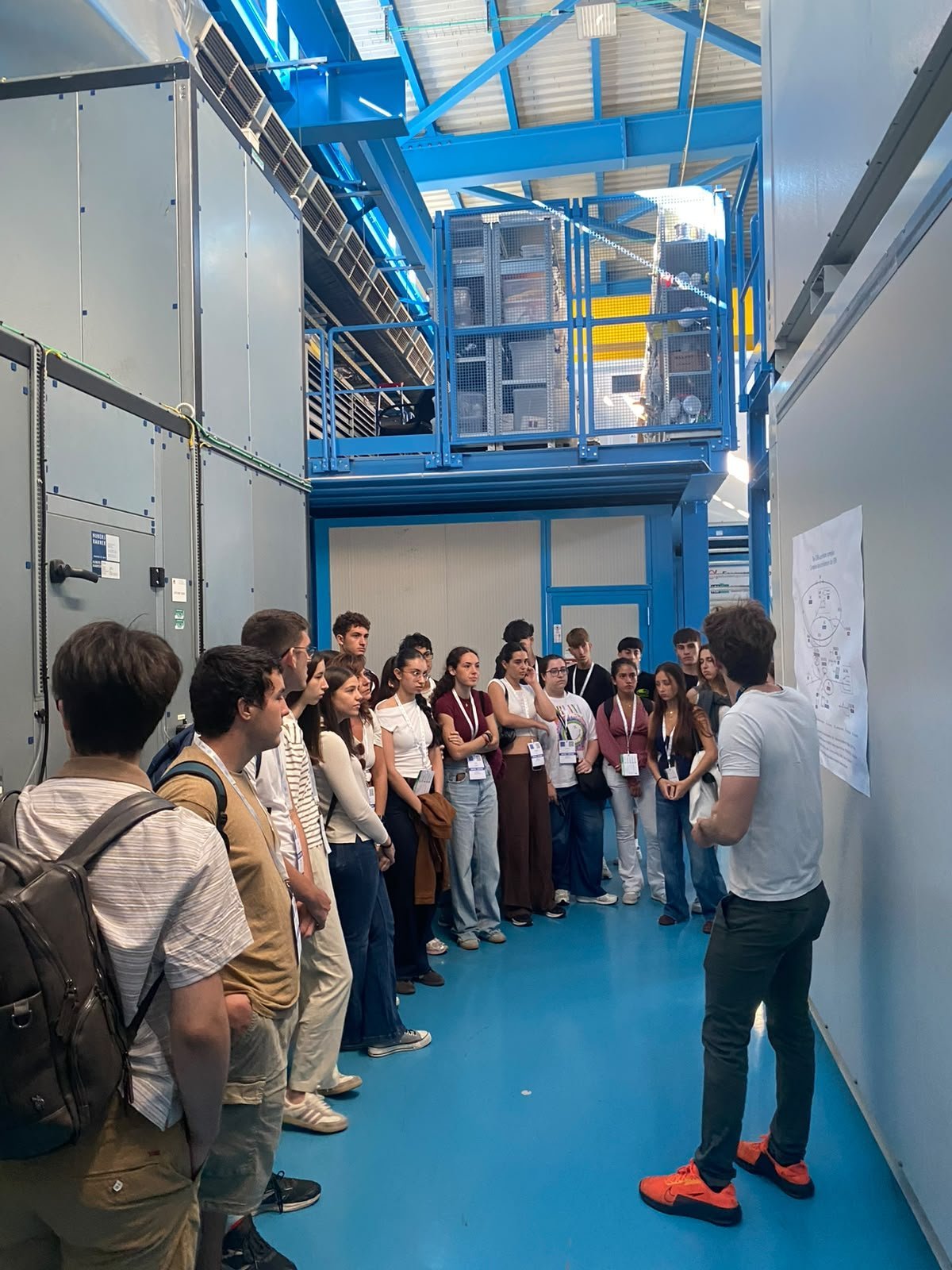 Visita guiada por las instalaciones del CERN