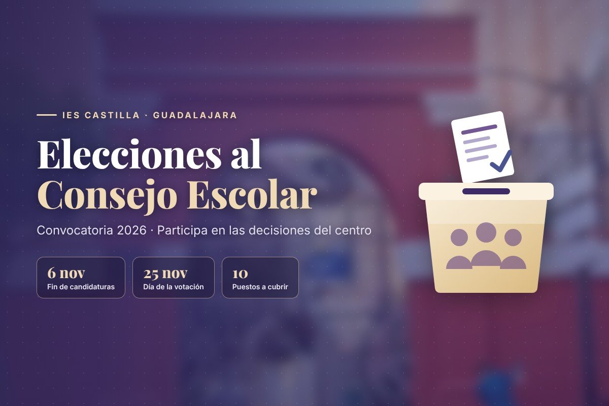 Elecciones al Consejo Escolar 2026